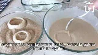 Çıtır mı Çıtır Soğan Halkası Kızartması Nasıl Yapılır – videodan kare