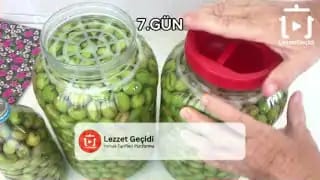 Çizik Zeytin Nasıl Yapılır – videodan kare