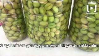 Çizik Zeytin Nasıl Yapılır – videodan kare