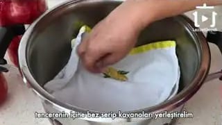 En Kolay Kışlık Domates Saklama Yöntemi – videodan kare