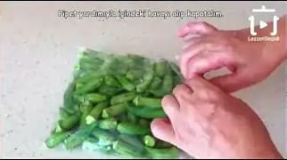Dondurucuda Bamya Nasıl Saklanır – videodan kare