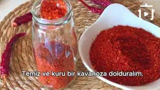 En Kolay Yöntem ile Pul Biber Nasıl Yapılır – videodan kare