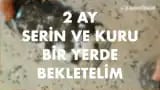 Evde Siyah Zeytin Yapımı – videodan kare