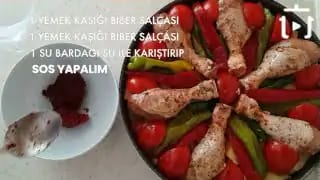 Fırında Tavuk Baget Tarifi – videodan kare