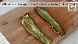 En güzel patlıcan tarifi – videodan kare