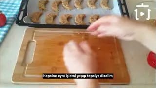 Kavala Kurabiyesi Tarifi – videodan kare