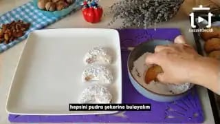 Kavala Kurabiyesi Tarifi – videodan kare