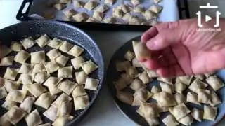 Kolay Mantı Yapımı – videodan kare