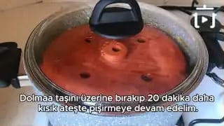 Kuru Patlıcan Dolması Nasıl Yapılır – videodan kare