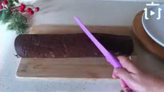 Kütük Pasta Tarifi – videodan kare