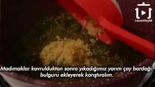 Madımak Yemeği Tarifi Nasıl Yapılır Yöresel Lezzet – videodan kare