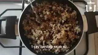 Mini Bal Kabağı Dolması Tarifi – videodan kare