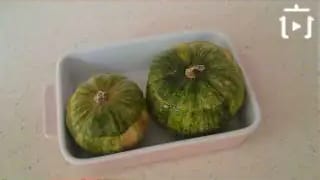Mini Bal Kabağı Dolması Tarifi – videodan kare