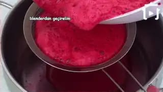 Vişne Konsantresi Tarifi – videodan kare