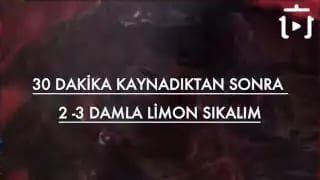 Vişne Konsantresi Tarifi – videodan kare