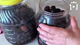 Yağlı Sirkeli Siyah Zeytin Nasıl Yapılır – videodan kare