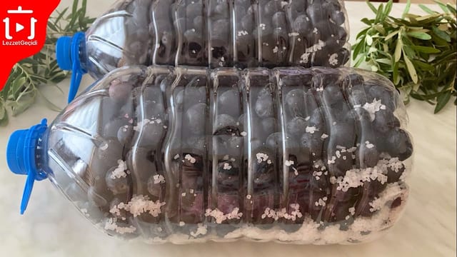 5 Litrelik Damacanada Siyah Zeytin Nasıl Kurulur