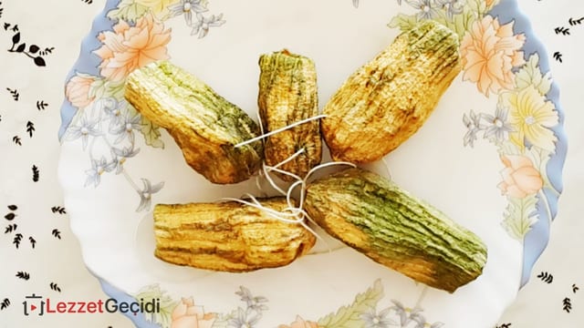 Çürüme Küflenme Olmadan Dolmalık Kabak Nasıl Kurutulur