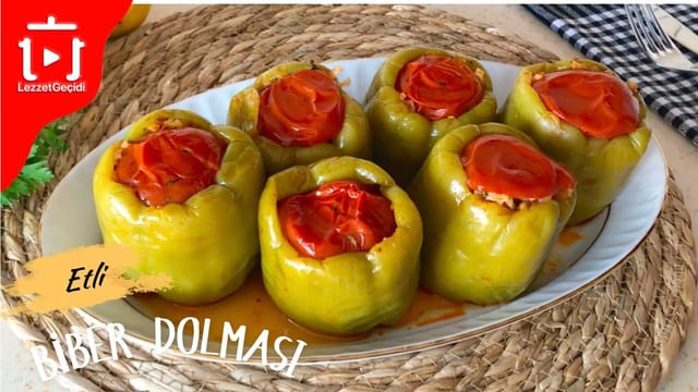 Etli Biber Dolması Nasıl Yapılır