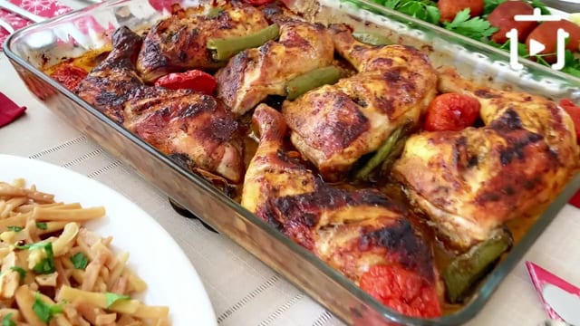 Fırında Kızarmış Tavuk But Tarifi