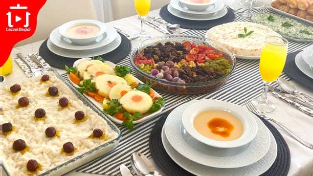 İftar Menüsü 6 Yemek Tarifi