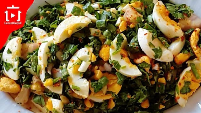 Kahvaltılık Yumurta Salatası Nasıl Yapılır