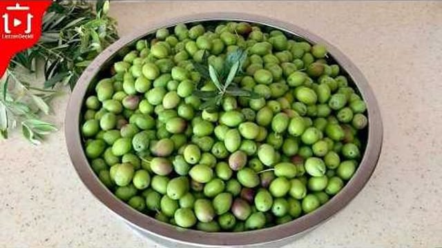 Kırmadan Çizmeden Yeşil Zeytin Nasıl Yapılır