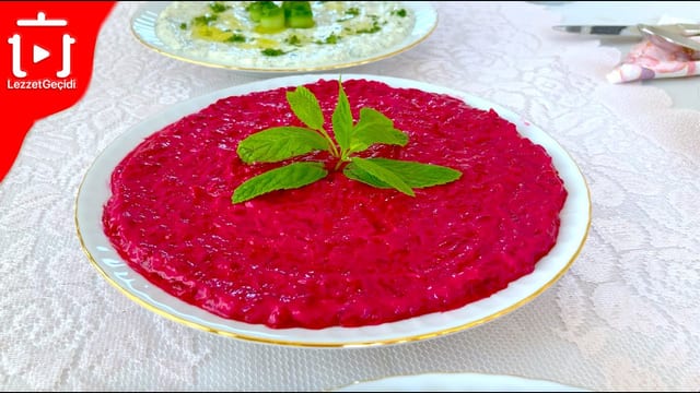 Kırmızı Pancar Mezesi Nasıl Yapılır