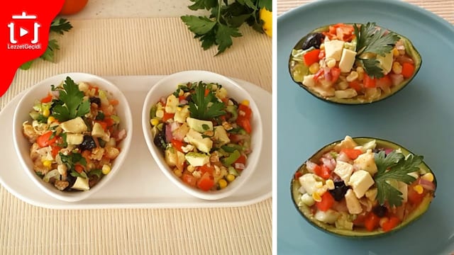 Avokado Salatası Nasıl Yapılır