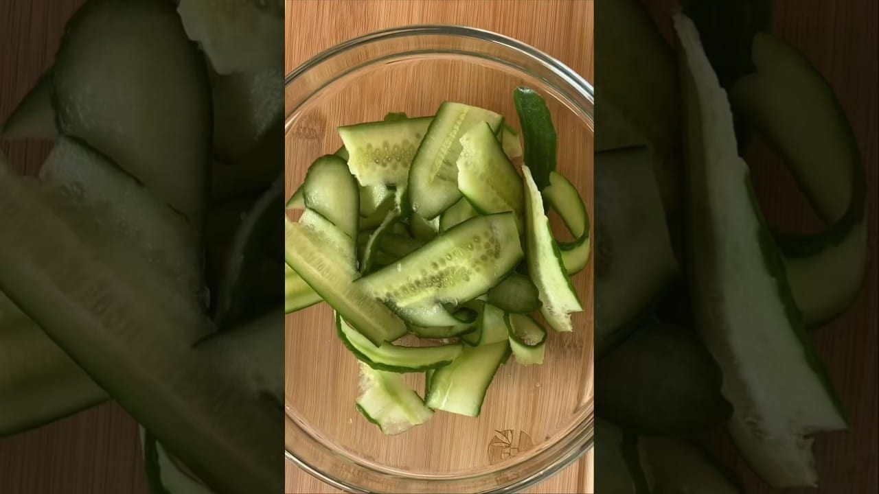 Yoğurtlu Salatalık Mezesi Tarifi Tiktok Viral Detox