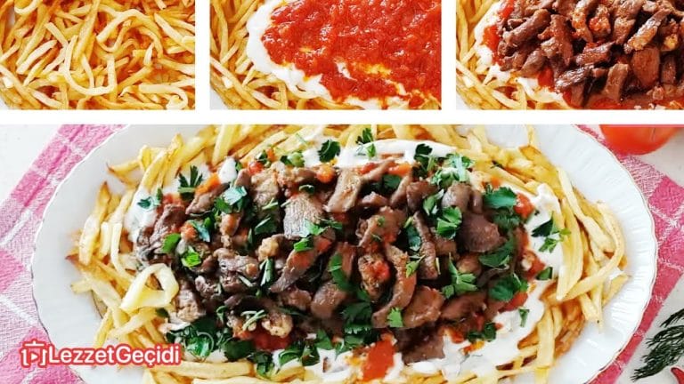 Çökertme Kebabı Nasıl Yapılır – İNCECİK KİBRİT PATATESLİ Çentik Kebabı Tarifi