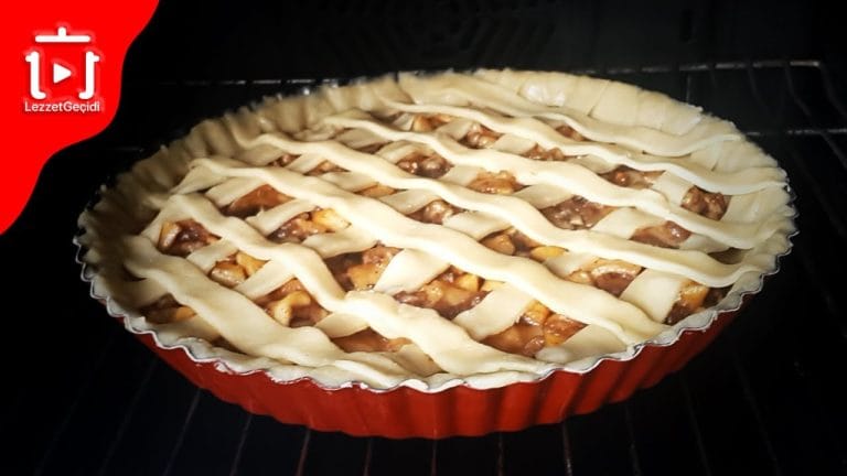 Elmalı Tart Tadında Elmalı Turta Nasıl Yapılır ? Pratik ve Kolay Pasta Kek Tarifleri