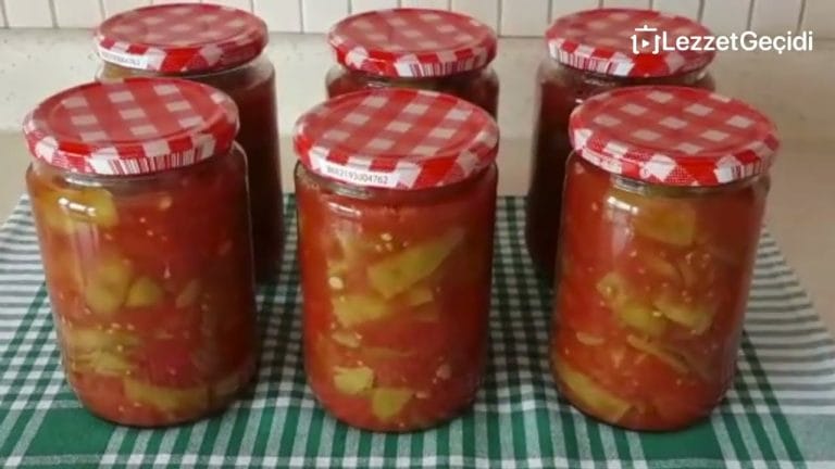 Fasulye Konservesi Nasıl Yapılır – Kavanozda Kışlık Hazırlıklar