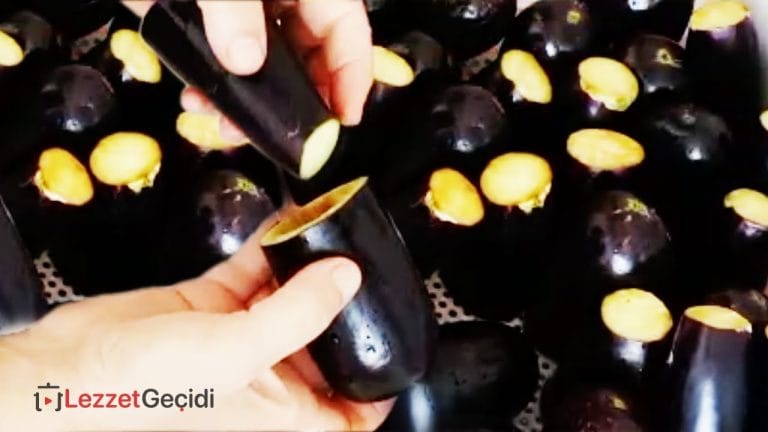 KIŞLIK HAZIRLIK TARİFİ Dondurucuda Dolmalık Patlıcan Nasıl Saklanır, Lezzet Geçidi