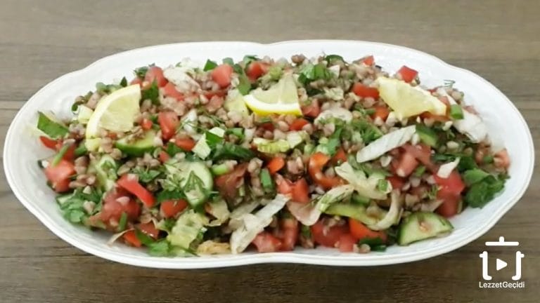 Karabuğday Salatası Nasıl Yapılır Bol Vitaminli Diyet Sağlıklı Tarif