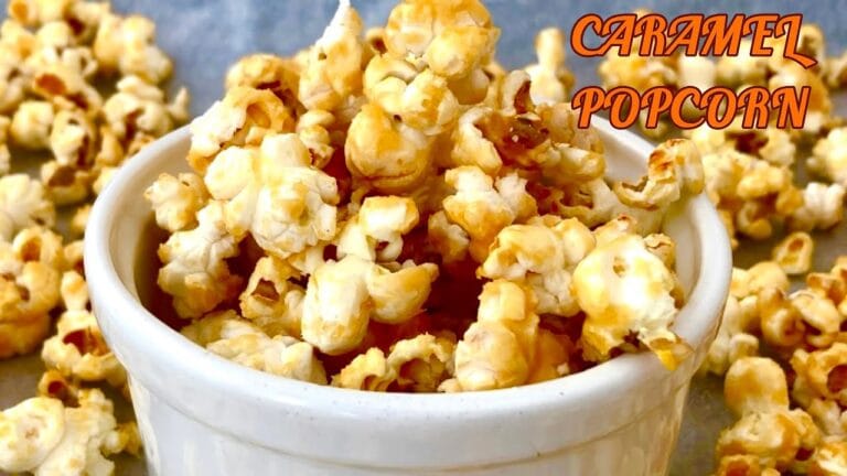 Karamelli Patlamış Mısır Tarifi Nasıl Yapılır ? Caramel Popcorn , Kolay ve Lezzetli Pişirme