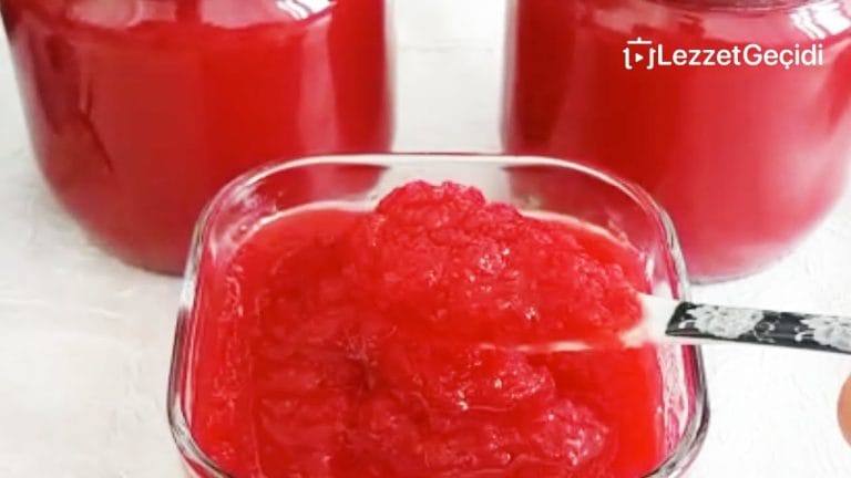Kızılcık Marmelatı Nasıl Yapılır Tarifi