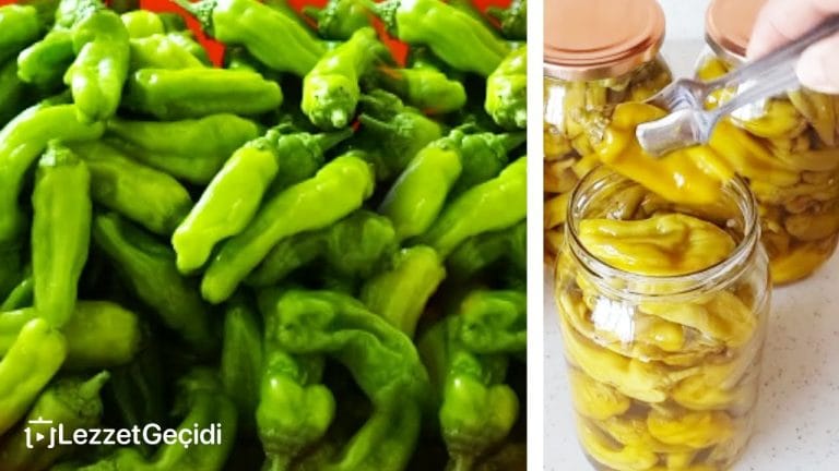 Köy Biberi Turşusu Nasıl Yapılır