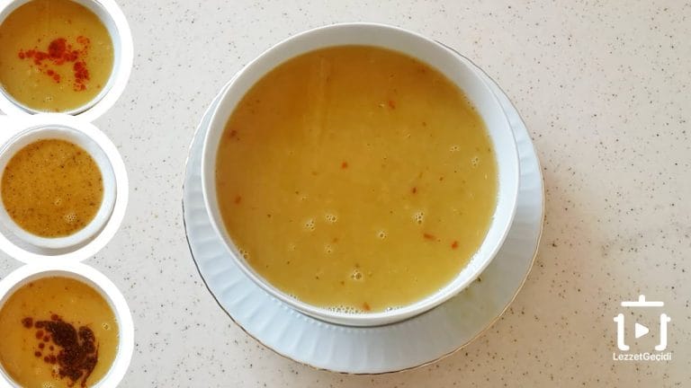 Lezzetli Çorba Tarifleri: Mercimek Çorbası Tarifi ve 4 Farklı Sunumu