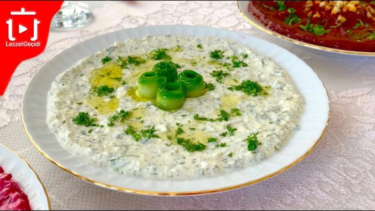 Lokanta Usulü Haydari Mezesi Nasıl Yapılır ? Kolay Meze Tarifleri