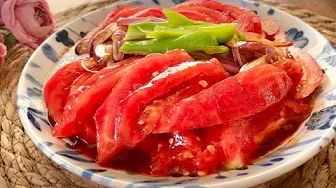 Meşhur İstanbul Salatası Tarifi – Arnavutköy Usulü Domates Salatası