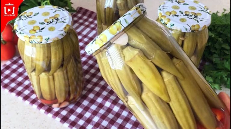 Püf Noktalarıyla Bamya Turşusu Tarifi , Probiyotik Turşu Nasıl Yapılır ?