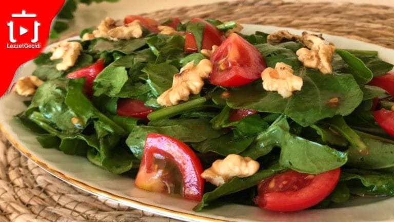 ROKA SALATASI TARİFİ , NASIL YAPILIR ? MEZE TARİFLERİ