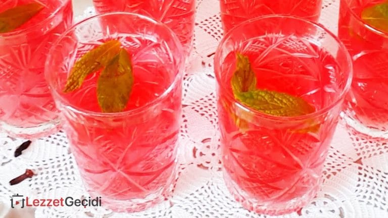 Reyhan Şerbeti Tarifi (Yaz Kış Antibiyotik Serinletici İçecek Nasıl Yapılır)