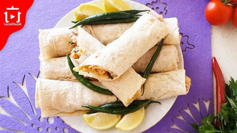 Tavuk Tantuni Tarifi, Lavaş Dürüm, Lezzet Geçidi Yemekleri