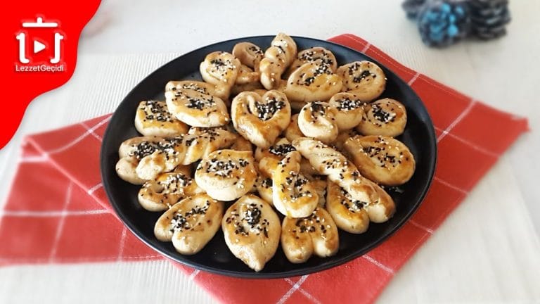 Tuzlu Kurabiye Tarifi – Pastane Usulü 6 Farklı Çeşit Çay Saati Atıştırmalığı Nasıl Yapılır