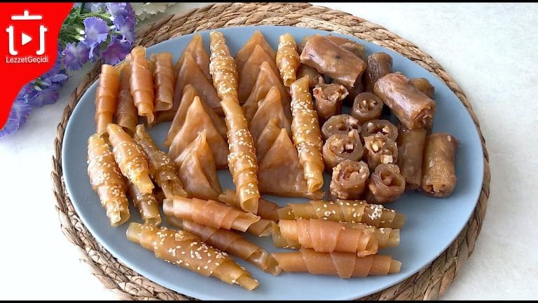 Üzüm Pestili Tarifi Nasıl Yapılır ? Kolay , Ucuz Sağlıklı Atıştırmalık Pestil Yapımı