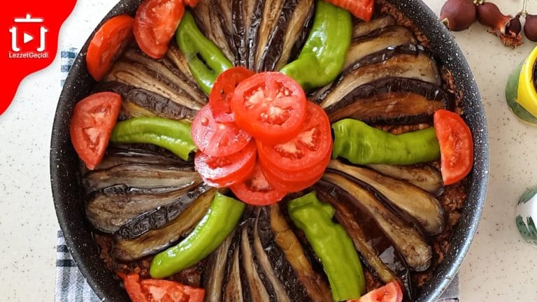 YELPAZE PATLICAN KEBABI Tarifi, Bayram Menüsü için Sebzeli Etli FIRIN Yemeği NASIL YAPILIR