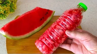 Karpuzlu Dondurma Tarifi🍉😱Karpuzun Tadına Bakan Her Sene Yapmak İstiyor.✋ Kilolarca Yapıp, Yaz – Kış Bıkmadan Yiyoruz.💯