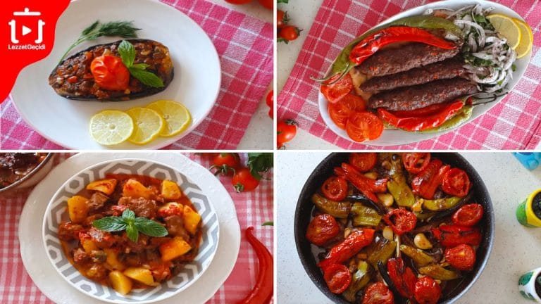 ✅RAMAZANA ÖZEL ANA YEMEK TARİFLERİ 😍 4 Kolay İftar Yemeği Tarifi 🥘 LEZZET GEÇİDİ